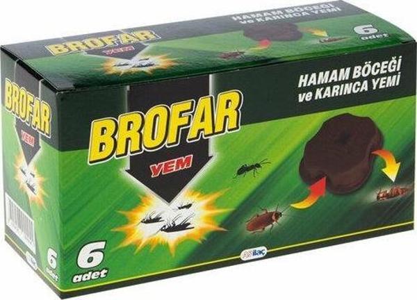 BROFAR HAMAM BOCEGI TABLETI 6 LI - Image 1