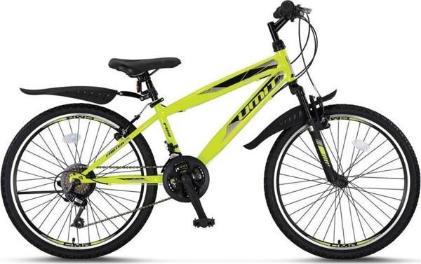 ÜMİT 2468 FASTER ERKEK DAĞ BİSİKLETİ V 24 JANT 21 VİTES SARI SİYAH - Image 1