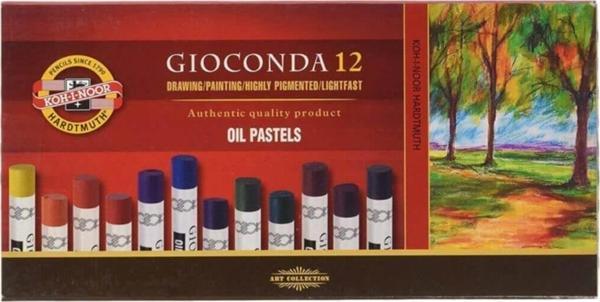 Koh-i Noor Gioconda Yağlı Pastel Boya Seti 12'li N:8352 - Image 1
