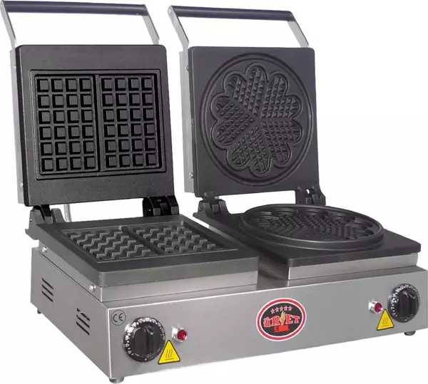 Sönmez Çiftli Kare-Papatya Waffle Makinesi - Image 1