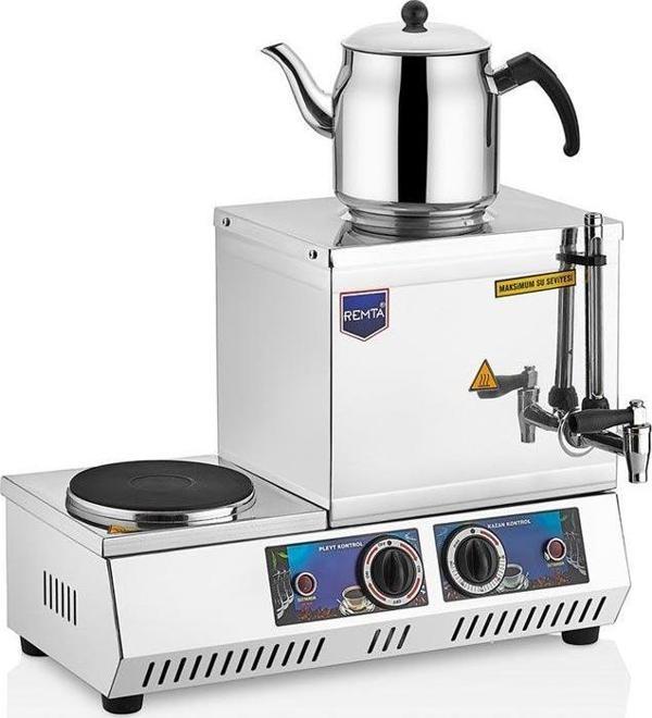 Remta 13 L Elektrikli 15 Model Tek Demlikli Ocaklı Çay Ocağı - Image 1