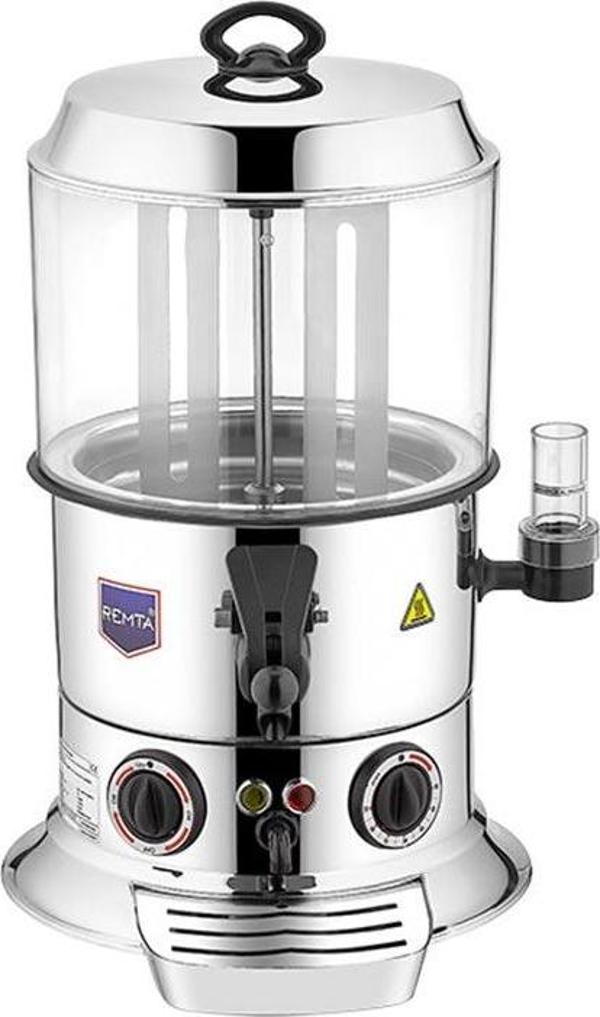 Remta 5 Litre Silver Sıcak Çikolata Ve Sahlep Makinesi - Image 1
