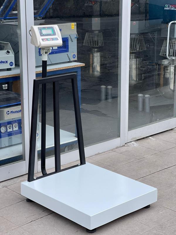Türk-Ter 70 x 80 Akülü Elektronik Baskül 500 kg Kapasiteli - Image 1