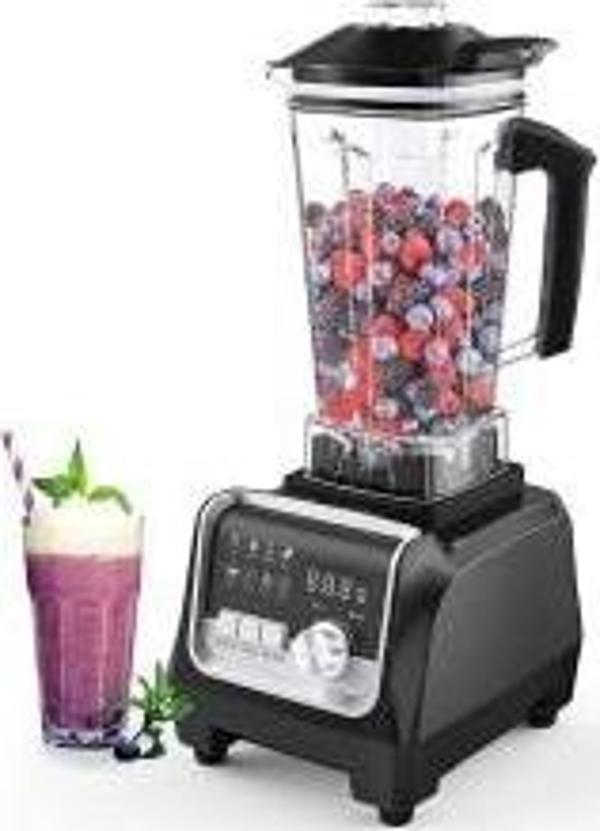 Vosco Bar Blender Pro Dijital Buz Kırıcılı 2 L, 2200 W, Siyah - Image 1