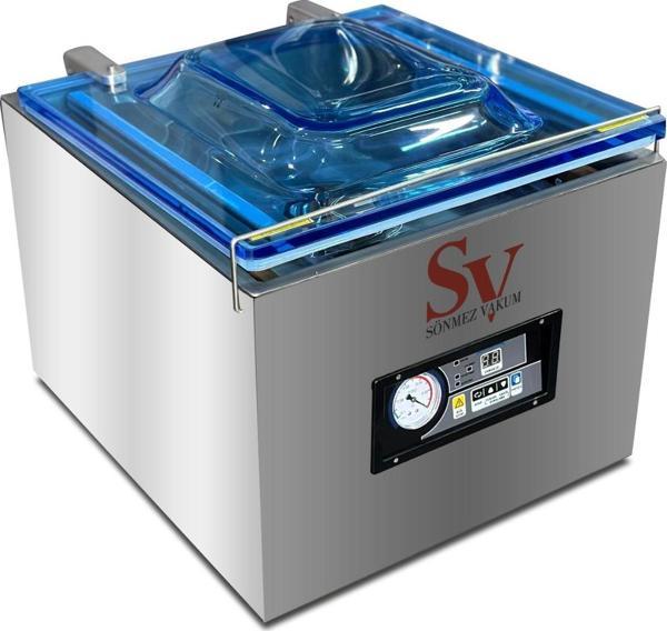 Sönmez Vakum 41 Cm Çift Çene Peynir Et Vakum Makinesi 5 Programlı - Image 1