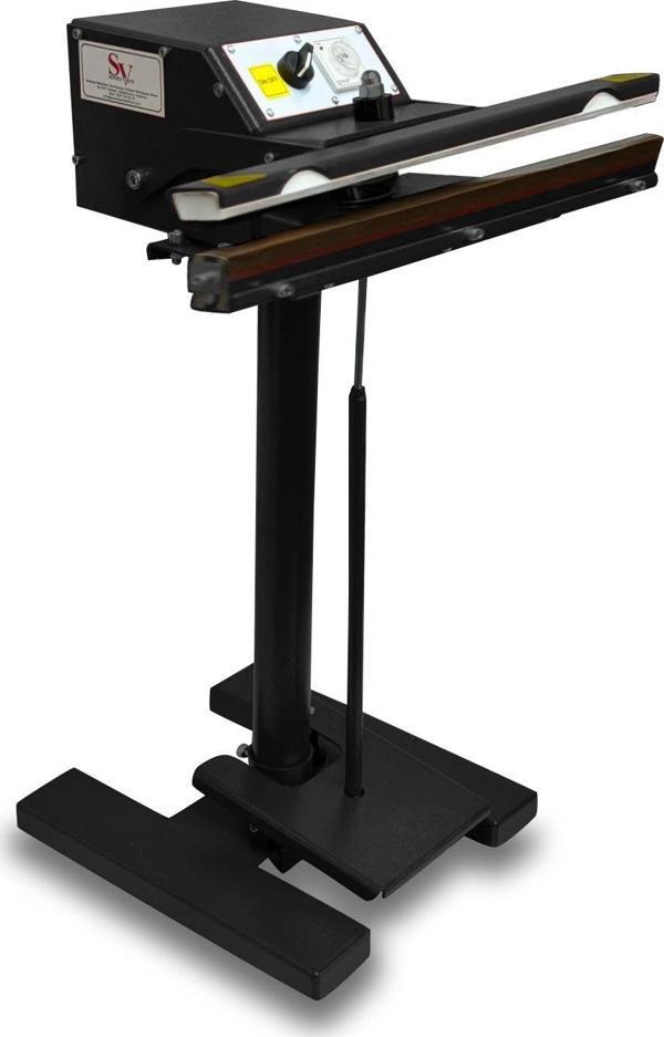 Sönmez Vakum Pedallı 65 Cm Pro Naylon Poşet Yapıştırma Makinesi Yerli Üretim Black - Image 1