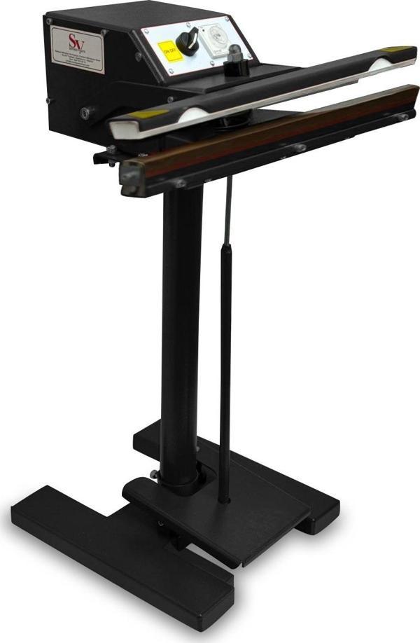 Sönmez Vakum Pedallı 80 Cm Naylon Poşet Yapıştırma Makinesi Yerli Üretim Black - Image 1