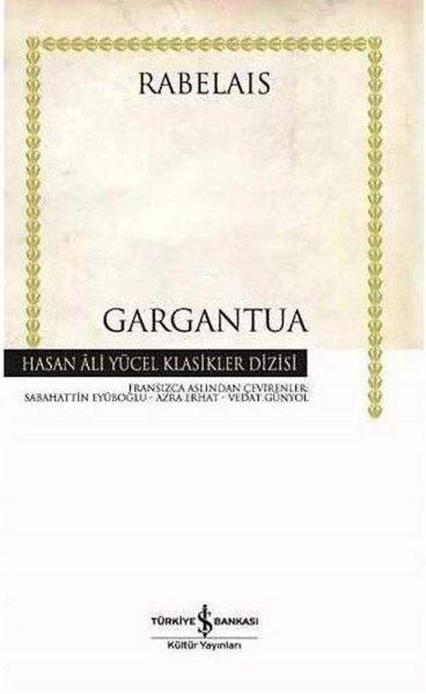 Gargantua - Hasan Ali Yücel Klasikleri - İş Bankası Kültür Yayınları - Image 1