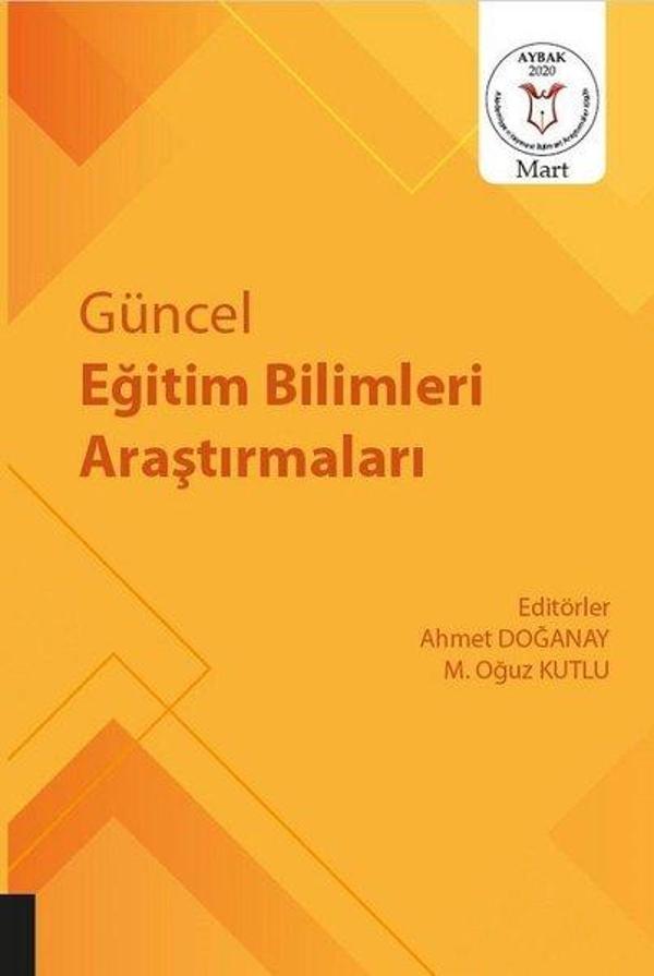 Güncel Eğitim Bilimleri Araştırmaları - Akademisyen Kitabevi - Image 1