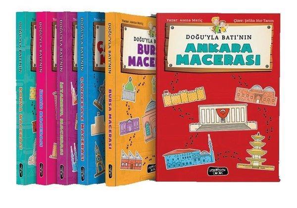 Doğuyla Batının Macerası-6 Kitap Takım - Yediveren Çocuk - Image 1