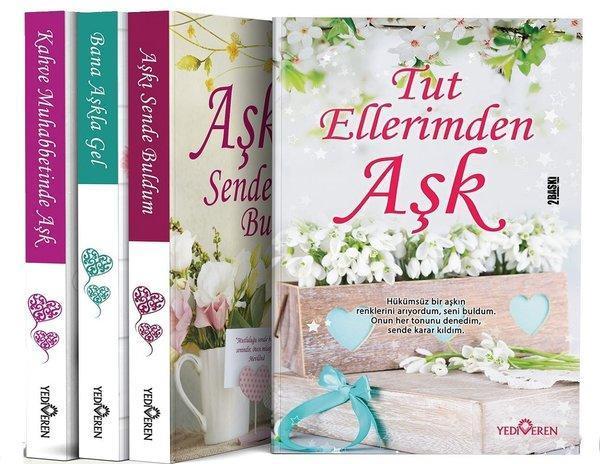 Aşk Kitapları  Seti-4 Kitap Takım - Yediveren Yayınları - Image 1