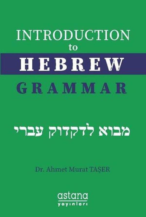 Introduction to Hebrew Grammar - Astana Yayınları - Image 1