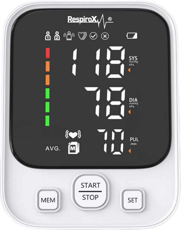 Respirox Axd-809 Türkçe Konuşan Led Ekran Koldan Tansiyon Aleti - Image 1