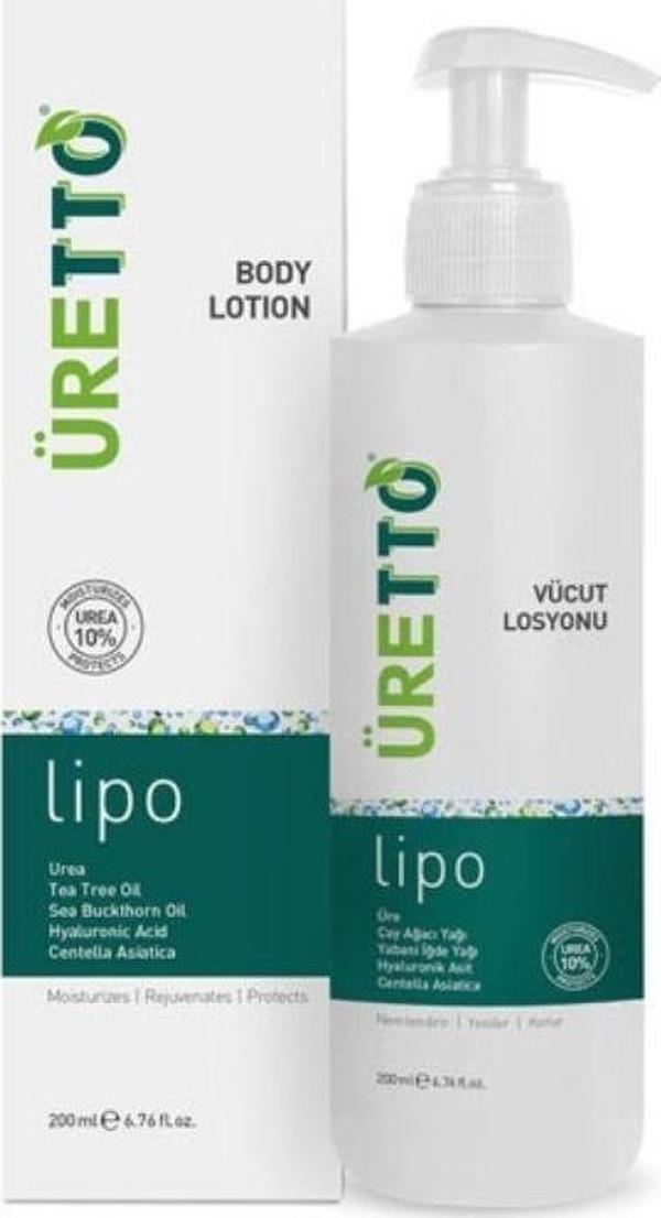 Uretto Lipo Vücut Losyonu 200 ml - Image 1