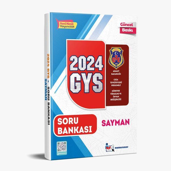 GYS Adalet Bakanlığı Ceza Tevkifevleri Sayman Soru Bankası Görevde Yükselme Memur Sınav - Image 1