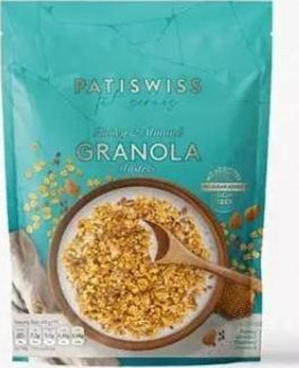 Patiswiss Bal Bademli Granola Doypack 200 g - Image 1