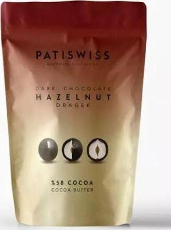 Patiswiss Bitter Çikolatalı Fındık Draje - Image 1