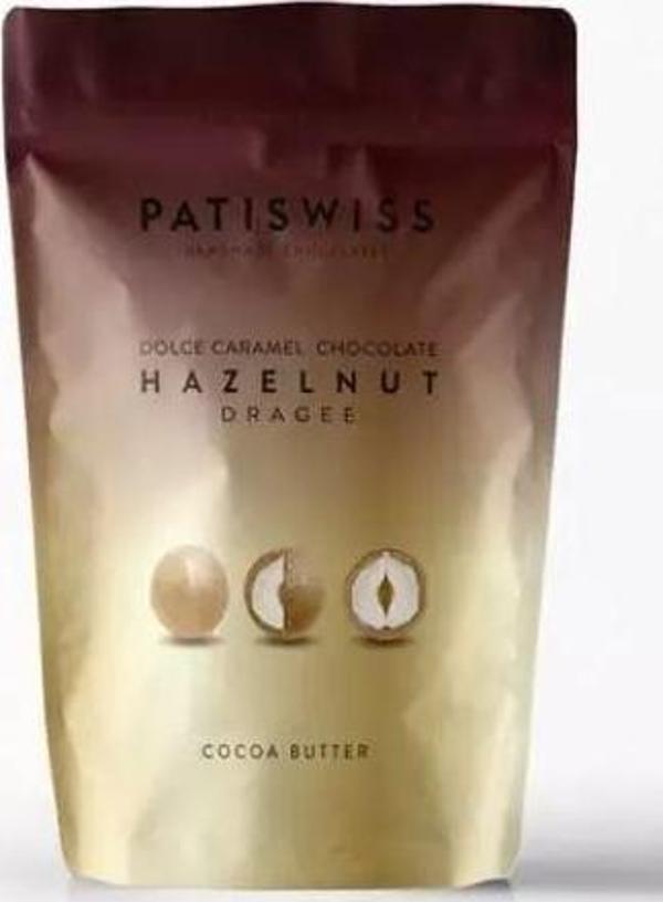 Patiswiss Dolce Karamel Çikolatalı Fındık Draje - Image 1