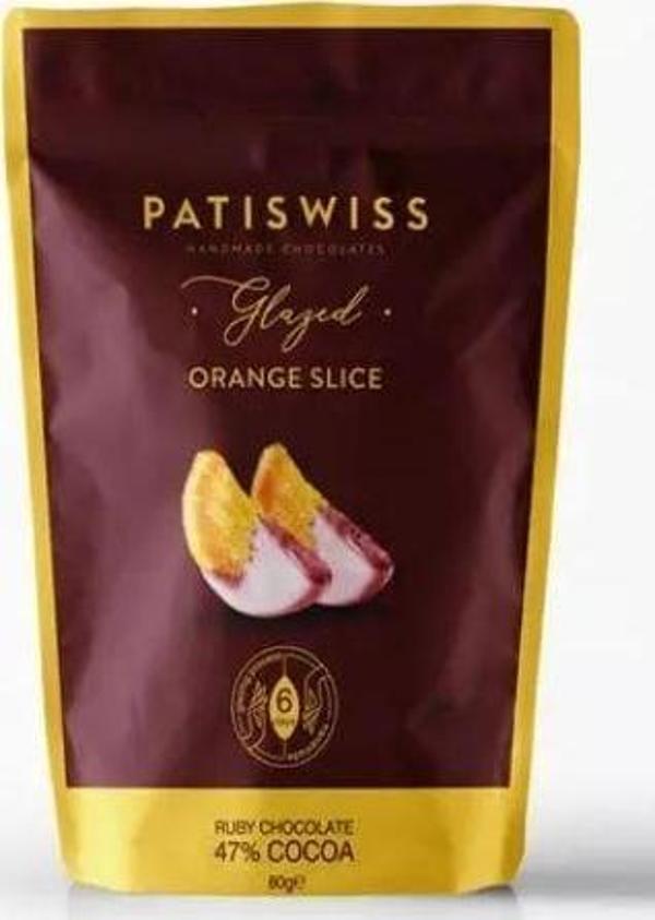 Patiswiss Glazed Ruby Çikolatalı Portakal Dilimi - Image 1