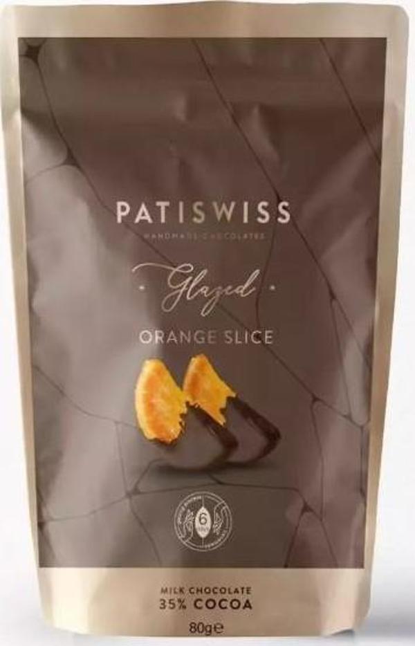 Patiswiss Glazed Sütlü Çikolatalı Portakal Dilimi - Image 1