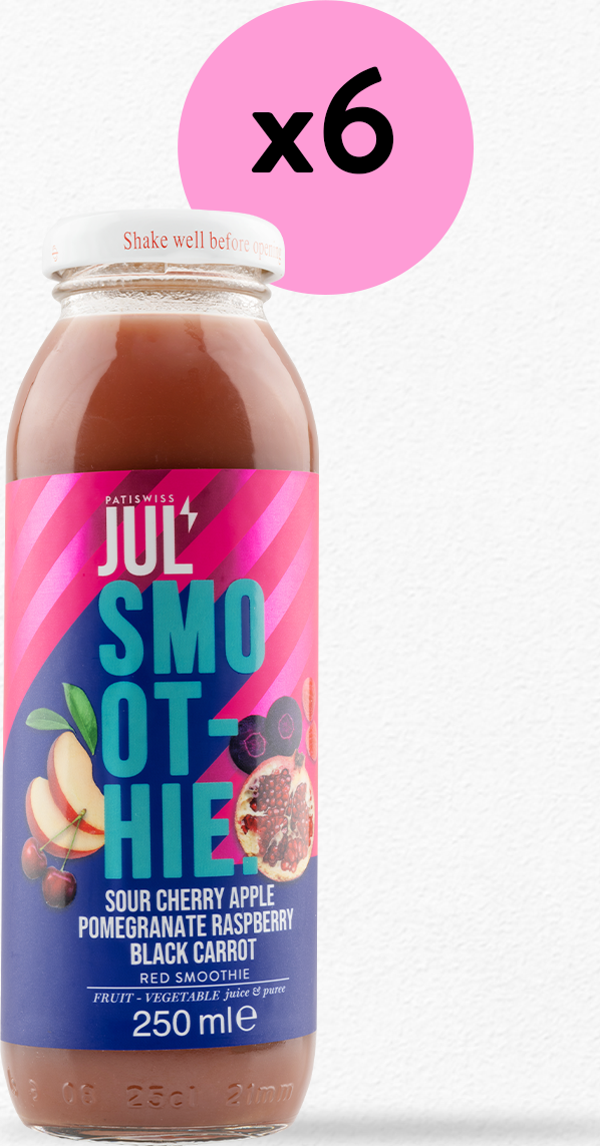 Patiswiss Smoothie Kırmızı 6'lı Set - Image 1