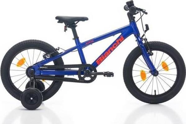 BIANCHI XR16 ÇOCUK BİSİKLETİ 240H V 16 JANT 6E BLUE ORANGE FLUO - Image 1