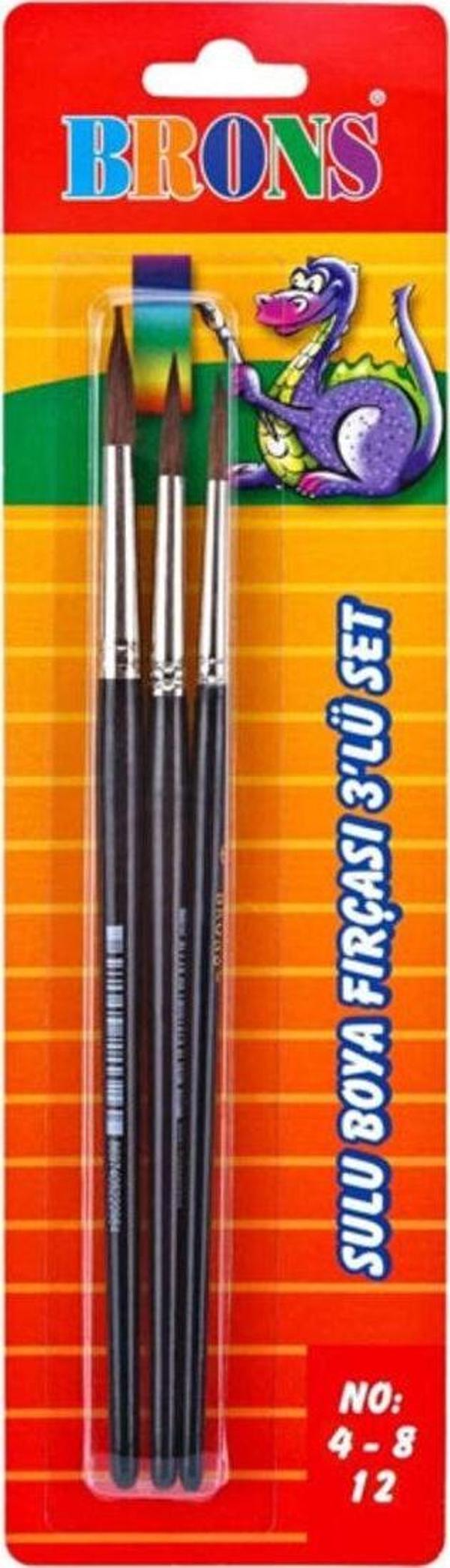 Brons Fırça Seti 4-8-12 - Image 1