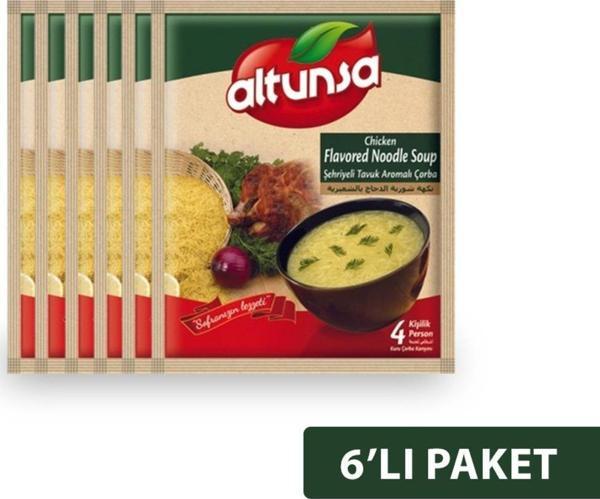 Altunsa Hazır Çorba Şehriyeli Tavuk 6 lı 60 Gr - Image 1