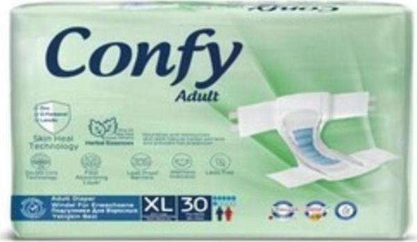 Confy Adult Yetişkin Bez Straıght Extralarge Jumbo 30 Lu - Image 1