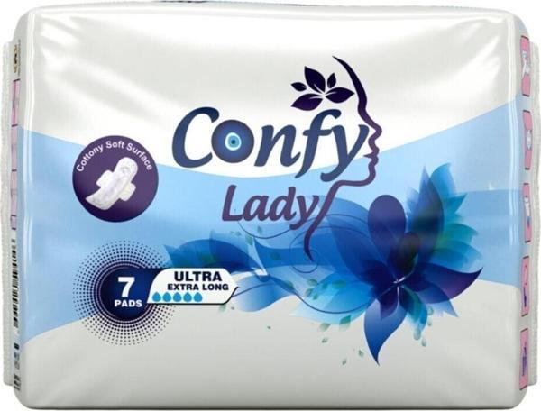 Confy Lady Hijyenik Ped Ultra Extralong 7 Adet - Image 1