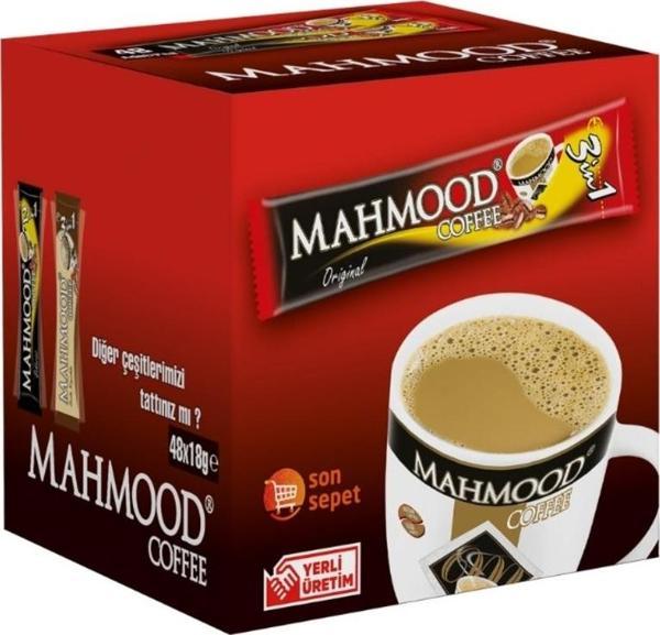 Mahmood Coffee 3ü 1 Arada Hazır Kahve 48 Adet X 18 Gram - Image 1