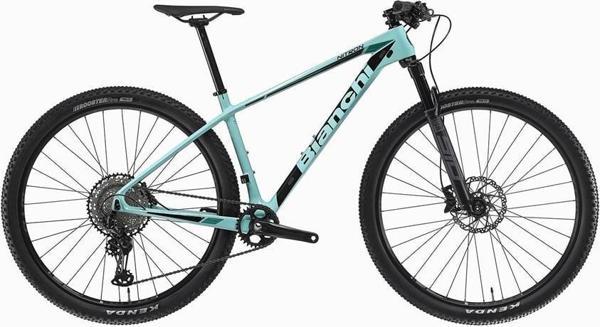 BIANCHI NITRON 9.4 XT KARBON ERKEK DAĞ BİSİKLETİ 480H HD 29 JANT 12 VİTES DEORE CELESTE SİYAH - Image 1