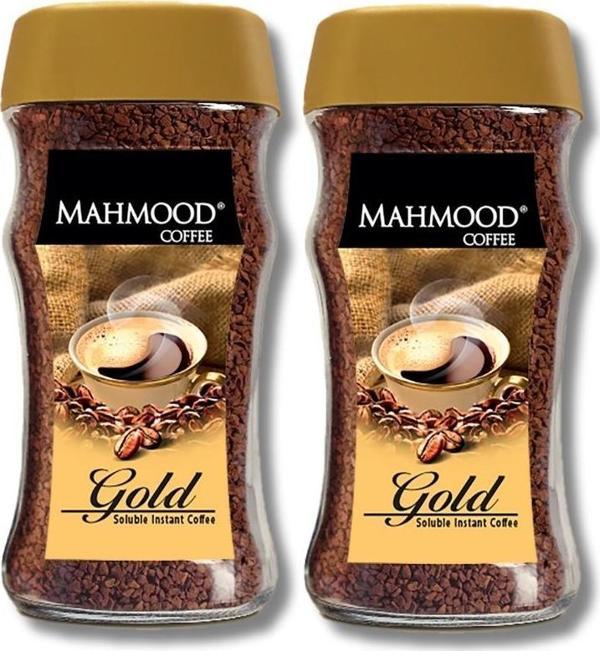 Mahmood Coffee Premium Gold Kahve Cam Kavanoz 100 gr X 2 Adet - Image 1