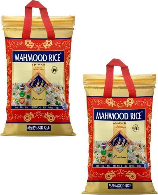 Mahmood Rıce 1121 Basmati Pirinç 4 kg x 2 Adet - Image 1