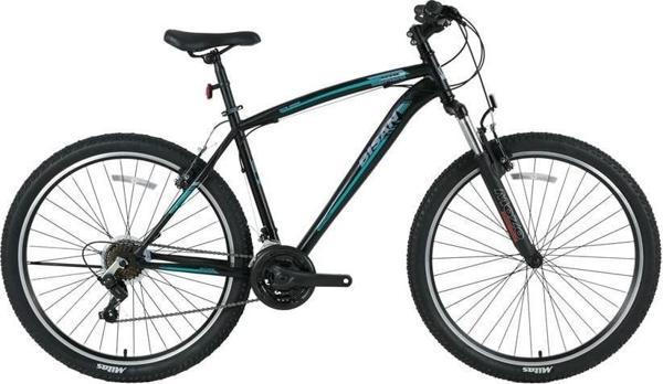 BİSAN MTS 4600 ERKEK DAĞ BİSİKLETİ 46CM V 26 JANT 21 VİTES MAT SİYAH MAVİ - Image 1