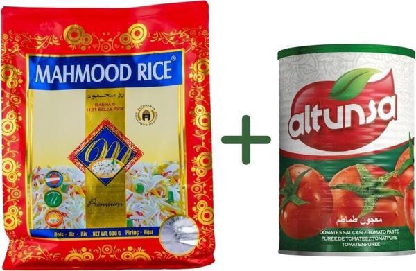 Mahmood Rıce 1121 Basmati Pirinç 900 gr ve Altunsa Domates Salçası 830 gr - Image 1