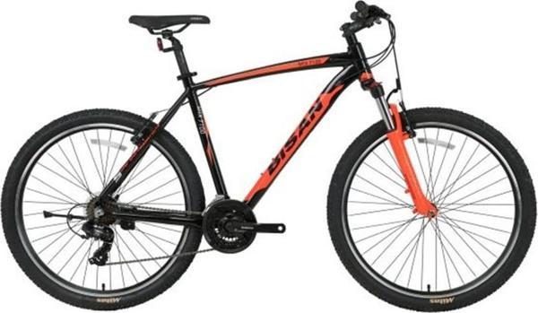 BİSAN MTX 7100 ERKEK DAĞ BİSİKLETİ 43CM V 29 JANT 21 VİTES SİYAH KIRMIZI - Image 1