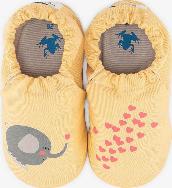 Cute Hose Hyper Pastel Sarı Barefoot Akıllı Patik - Image 1
