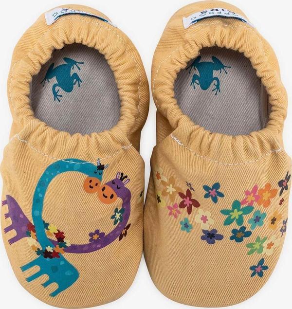 Lovely Hyper Pastel Sarı Barefoot Akıllı Patik - Image 1