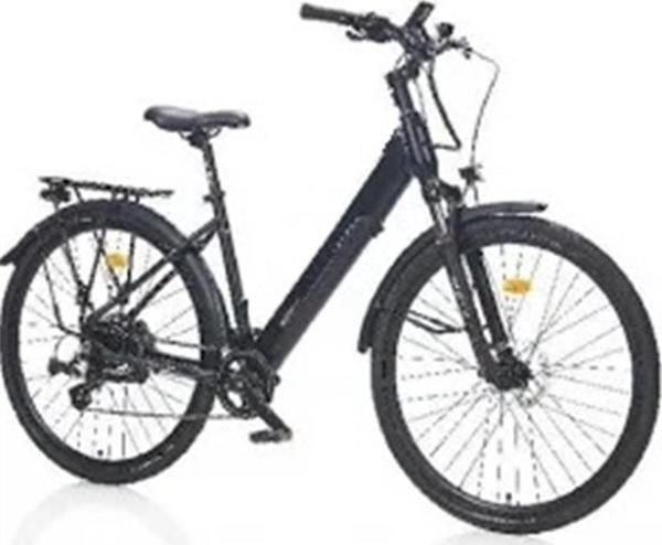 CORELLİ KEILA-L ELEKTRİKLİ KADIN ŞEHİR BİSİKLETİ 46CM HD 28 JANT 9 VİTES SİYAH - Image 1