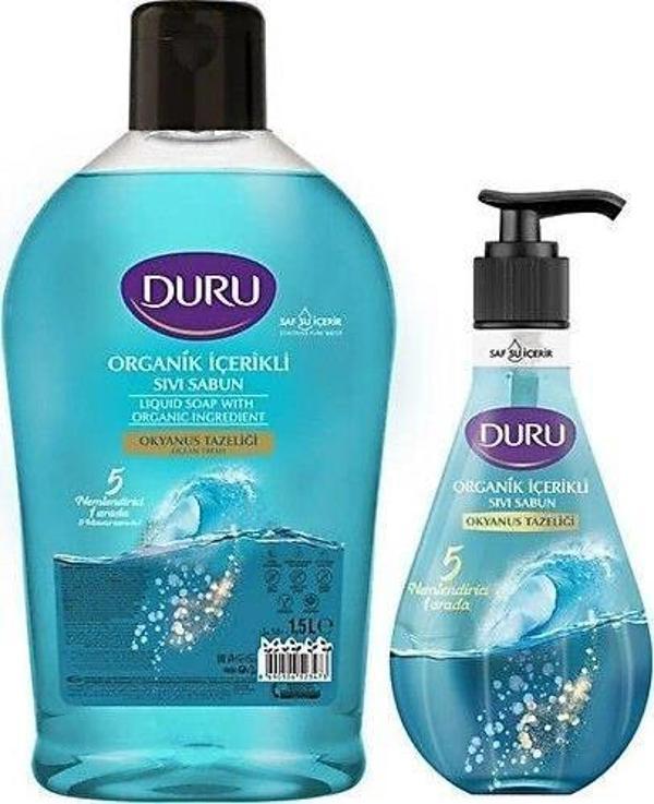 Duru Sıvı Sabun 1,5 Lt + 500 ml. Okyanus - Image 1