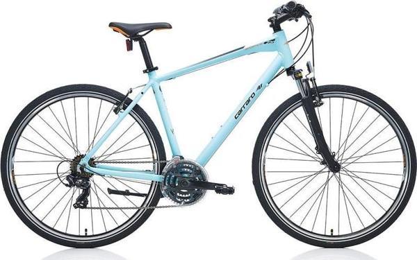 CARRARO SPORTIVE 220 ERKEK ŞEHİR BİSİKLETİ 508H V 28 JANT 21 VİTES MAT AÇIK MAVİ SİYAH TURUNCU - Image 1