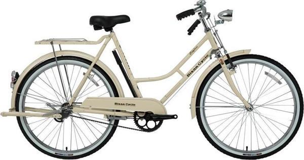 BİSAN ROADSTAR CLASSIC KADIN HİZMET BİSİKLETİ 57CM V 26 JANT 1 VİTES KREM SİYAH GOLD - Image 1