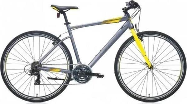 CARRARO SPORTIVE 321 ERKEK ŞEHİR BİSİKLETİ 520H V 28 JANT 21 VİTES MAT ANTRASİT SARI KOYU SARI - Image 1