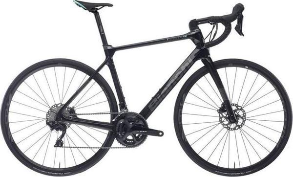 BIANCHI INFINITO XE DISC KARBON ERKEK ŞEHİR BİSİKLETİ 535H HD 28 JANT 11 VİTES SİYAH GRİ - Image 1