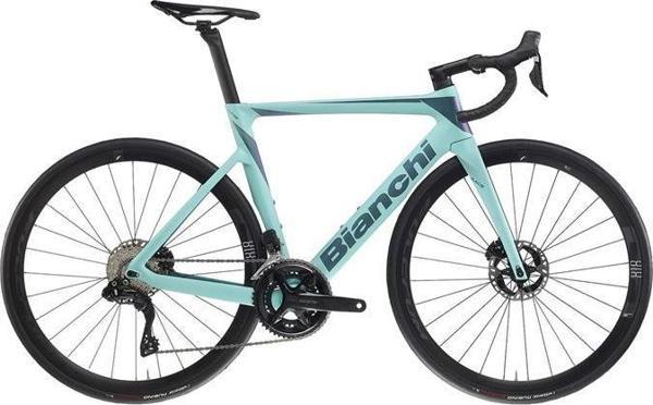 BIANCHI OLTRE RACE 105 DISC KARBON ERKEK YOL YARIŞ BİSİKLETİ 500H HD 28 JANT 12 VİTES IRID MAT - Image 1