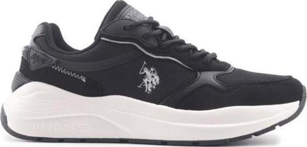 U.S. Polo Assn. IMOJ 4FX SİYAH COMFORT CASUAL GÜNLÜK SPOR AYAKKABISI - Image 1