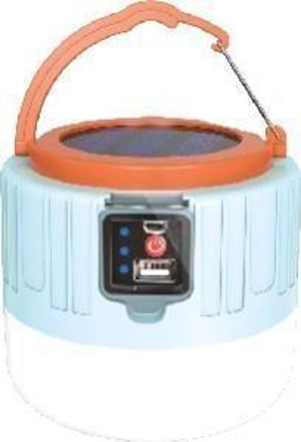 Panther El Feneri USB Şarjlı Solar Kamp Lambası PT-2058 - Image 1