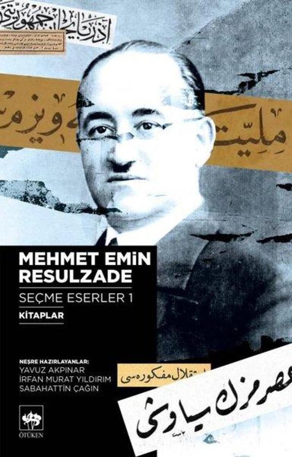 Mehmet Emin Resulzade-Seçme Eserler 2 - Ötüken Neşriyat - Image 1