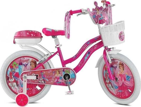 ÜMİT 2008 PRINCESS-SEPET-V-KIZ ÇOCUK BİSİKLETİ 20 JANT PEMBE - Image 1